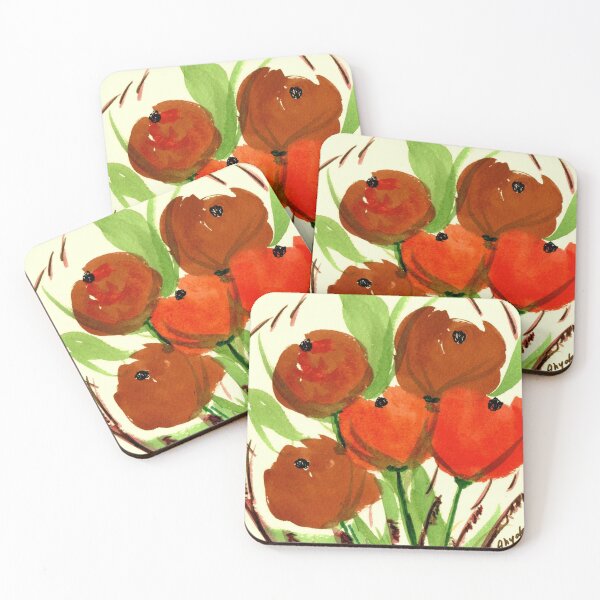 Item preview, AUTUMN FLORAL ABSTRACT designed and sold by Art-by-Ahyoka.