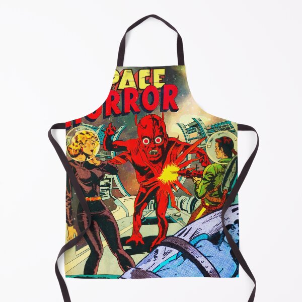 Item preview, Space with Red Horror designed and sold by QuirkyDesign101.