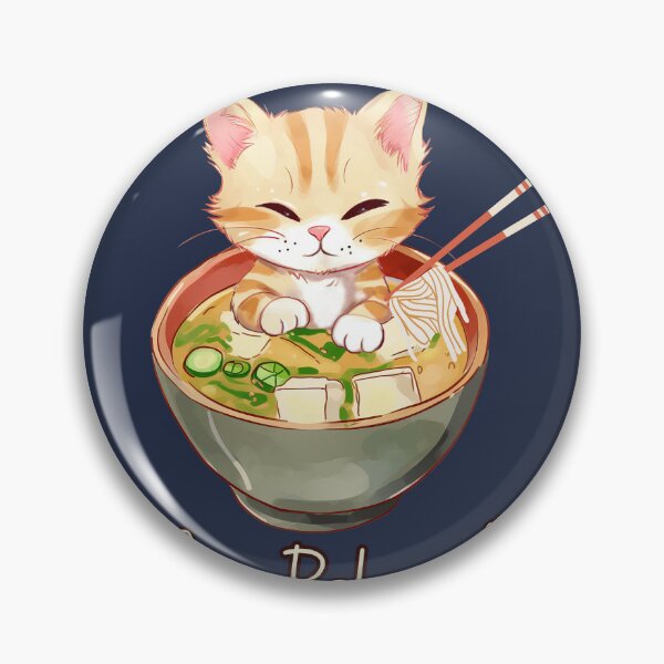 Item preview, Miso Relaxed Kawaii Cat designed and sold by Journey-North.
