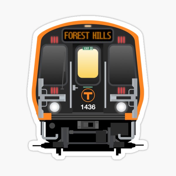 Vista previa del artículo con la obra «Tren MBTA Línea Naranja CRRC 1400», diseñado y vendido por LeonTransit.