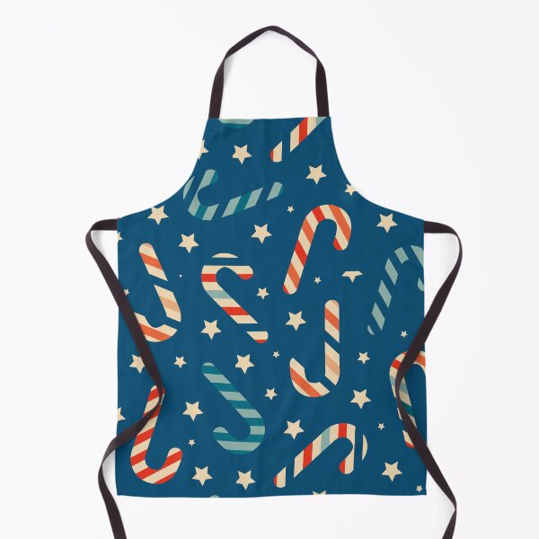 Item preview, Vintage Americana Christmas Candy Cane Pattern designed and sold by ArtMeetsPizza.