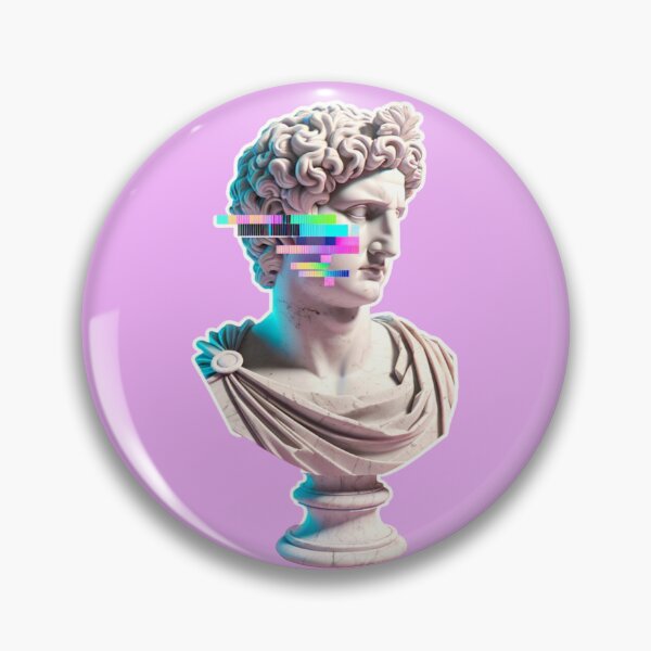 Item preview, Digital Erosion | Vaporwave Statue designed and sold by NeatSplash.