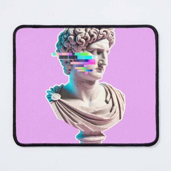 Item preview, Digital Erosion | Vaporwave Statue designed and sold by NeatSplash.