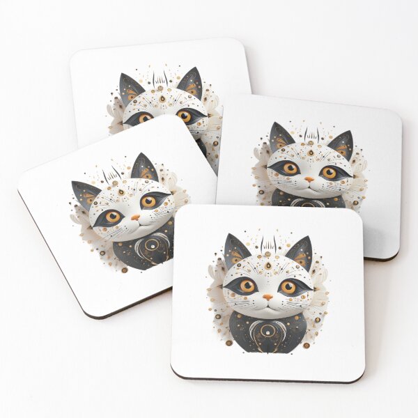 Item preview, Cute Cat Totem designed and sold by greatai.