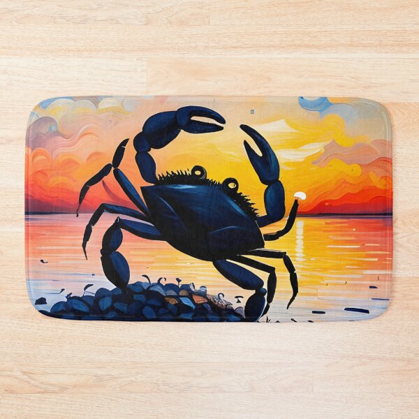 Aperçu de l'œuvre Crab sunset créée et vendue par Nautical4U.