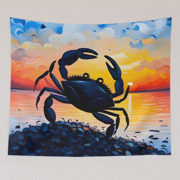 Aperçu de l'œuvre Crab sunset créée et vendue par Nautical4U.