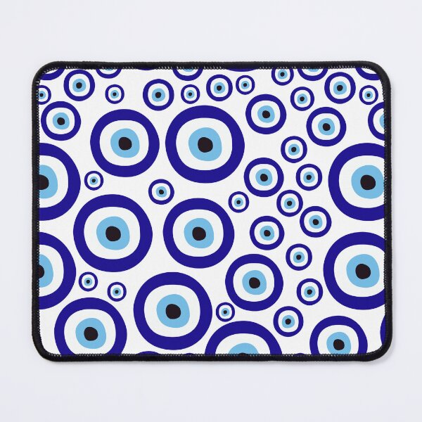 Item preview, Evil Eye Third Eye Blue Pattern designed and sold by Draculaura2009.