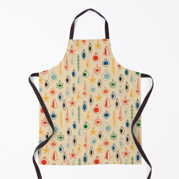 Item preview, Retro Christmas Ornaments Mid Century Pattern designed and sold by ArtMeetsPizza.