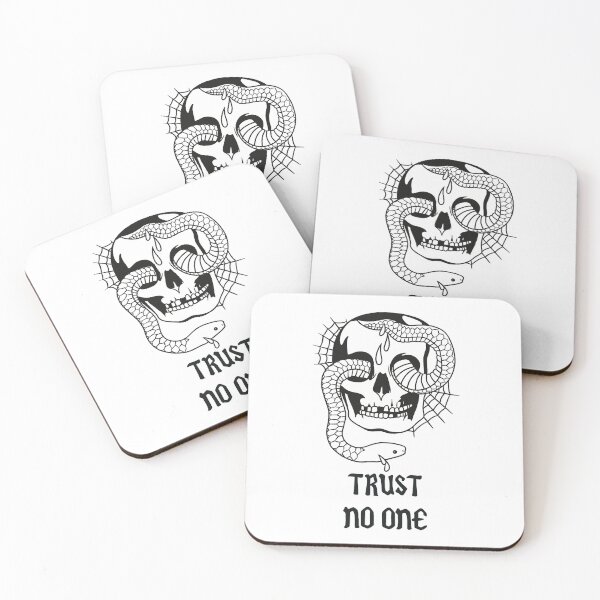 Item preview, Trust No One Tattoo (Our Flag Means Death) designed and sold by daniasdesigns.