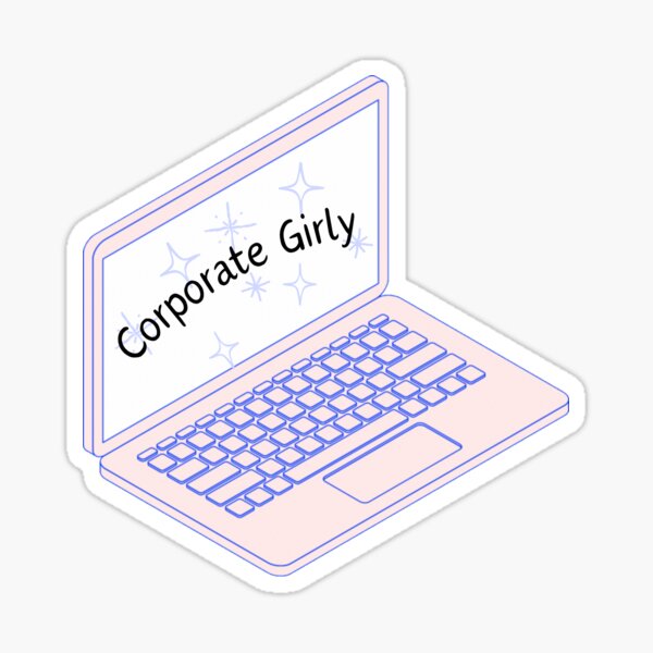 Item preview, Corporate Girly Laptop designed and sold by ae0829.
