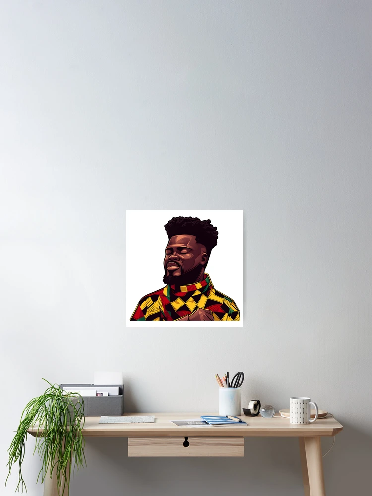 Thumbnail 2 of 3, Poster, Sarkodie Rapper designed and sold by Ragil-Studio.