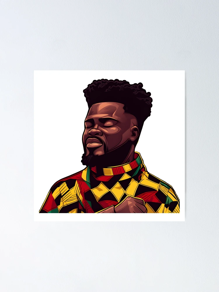 Thumbnail 1 of 3, Poster, Sarkodie Rapper designed and sold by Ragil-Studio.
