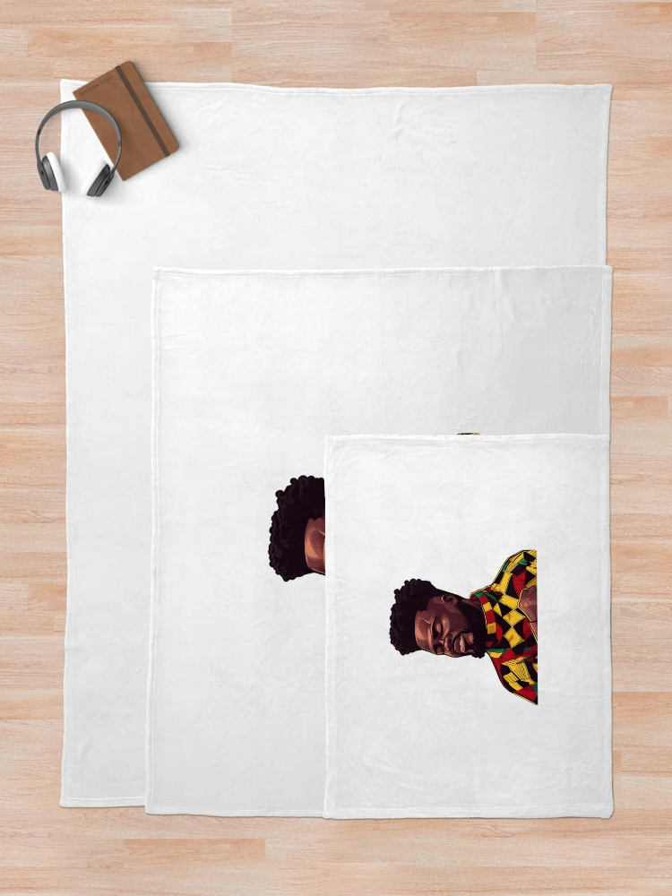 Thumbnail 5 of 6, Throw Blanket, Sarkodie Rapper designed and sold by Ragil-Studio.
