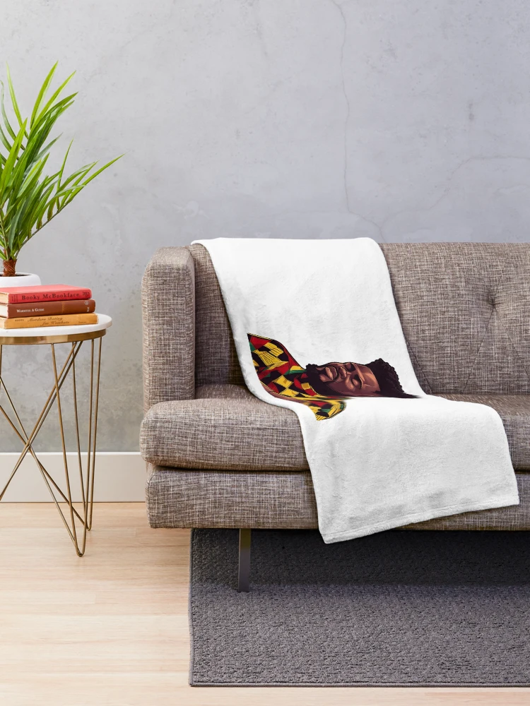 Thumbnail 2 of 6, Throw Blanket, Sarkodie Rapper designed and sold by Ragil-Studio.