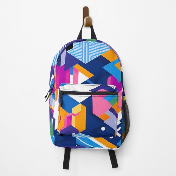 Item preview, Bold Geometric Abstract: 20th-Century Art Movement Tribute designed and sold by PaintbrushPlace.