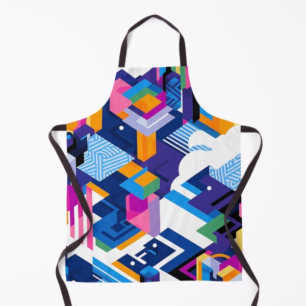 Item preview, Bold Geometric Abstract: 20th-Century Art Movement Tribute designed and sold by PaintbrushPlace.