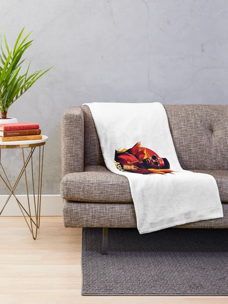 Thumbnail 2 of 6, Throw Blanket, Sarkodie Rapper designed and sold by Ragil-Studio.