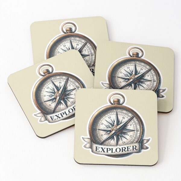 Item preview, Vintage Explorer Compass designed and sold by NeatSplash.