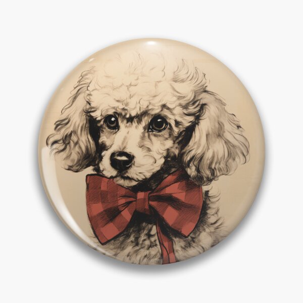 Artikelvorschau, Poodle Christmas Plaid Watercolor entworfen und verkauft von rafaeltto.