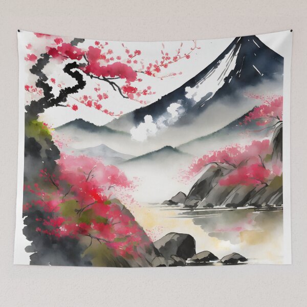 Item preview, Japanese Landscape 789 designed and sold by Bryce-Designs.
