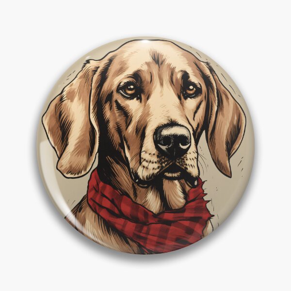 Item preview, Redbone Coonhound Christmas Plaid Watercolor designed and sold by rafaeltto.