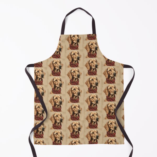 Item preview, Redbone Coonhound Christmas Plaid Watercolor designed and sold by rafaeltto.