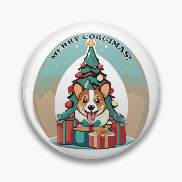 Item preview, Merry Corgimas! designed and sold by MCDPShop.