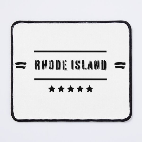 Item preview, Classic RHODE ISLAND Stylish Black Letter Edition designed and sold by IssaraStudio.