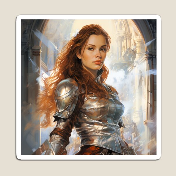 Item preview, Serie de retratos de fantasía: Doncellas guerreras [Modelo 29] designed and sold by grimtower.