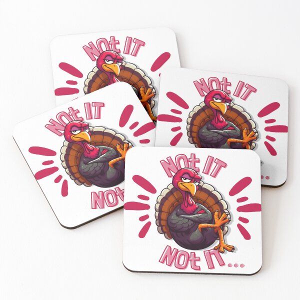 Item preview, Turkey says "Not it" to being thanksgiving dinner designed and sold by Fr0mtheMachine.
