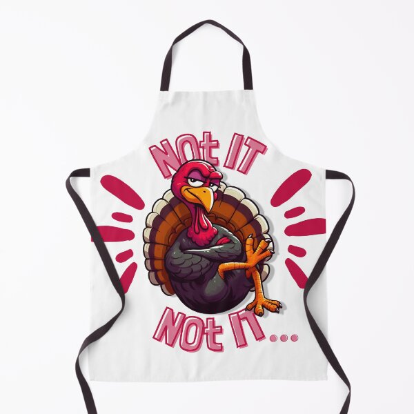Item preview, Turkey says "Not it" to being thanksgiving dinner designed and sold by Fr0mtheMachine.