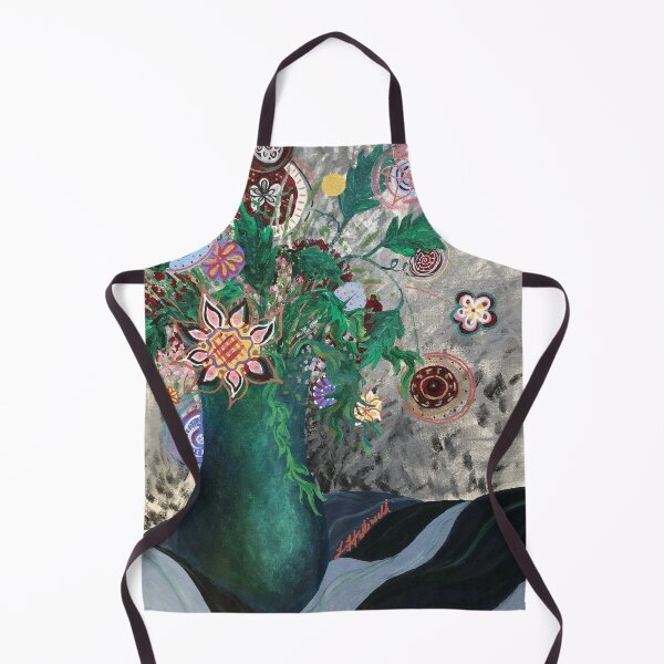Item preview, Whimsical Flowers Still Life #3 Acrylic Painting designed and sold by LindenTreeGifts.