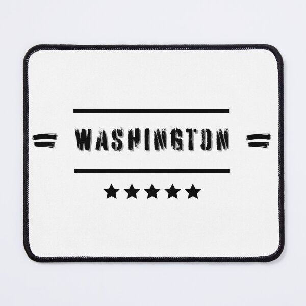 Item preview, Classic WASHINGTON Stylish Black Letter Edition designed and sold by IssaraStudio.