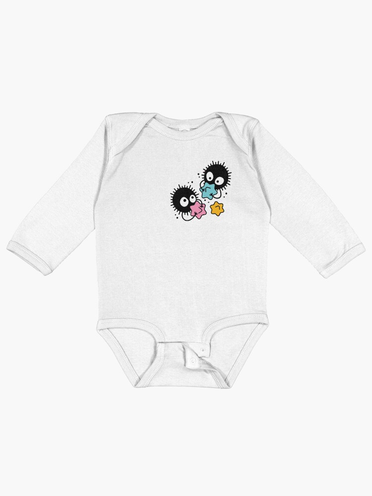 Thumbnail 1 of 2, Baby One-Piece, Soot studio ghibli designed and sold by LucieBeeArt.