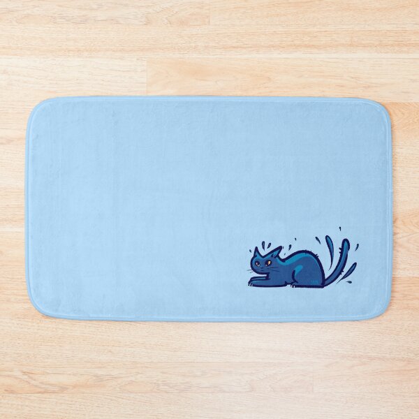 Item preview, Twitchy Blue Cat designed and sold by jastinamor.
