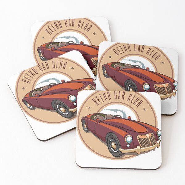 Item preview, RETRO CAR CLUB DESIGN designed and sold by playback63.