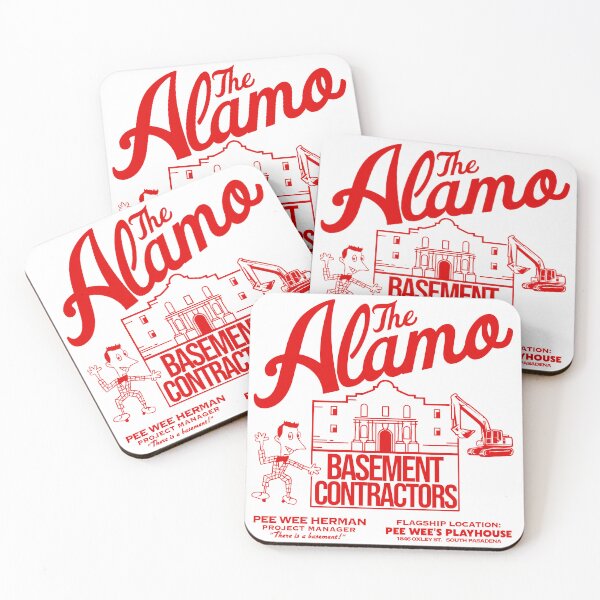 Item preview, Pee Wee Herman's Alamo Basement Contractors designed and sold by acquiesce13.