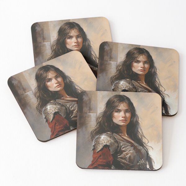 Item preview, Fantasy Portrait Series: Warrior Maidens [Model 32] designed and sold by grimtower.