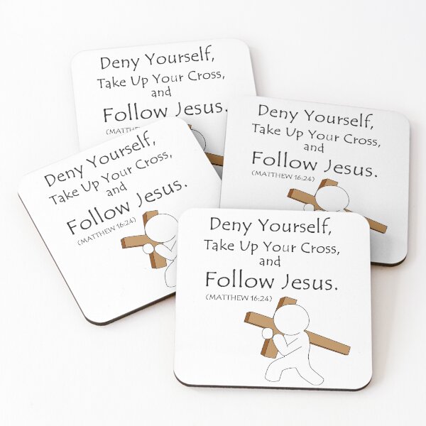 Item preview, Deny yourself - Mat. 16:24 designed and sold by JcArte17.