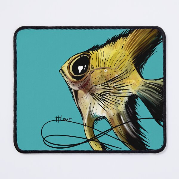 Item preview, Zombie angelfish designed and sold by EMMJ-ART.