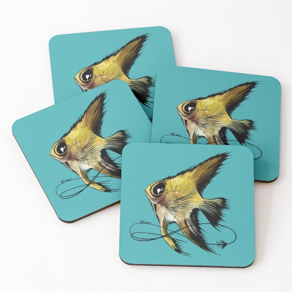 Item preview, Zombie angelfish designed and sold by EMMJ-ART.