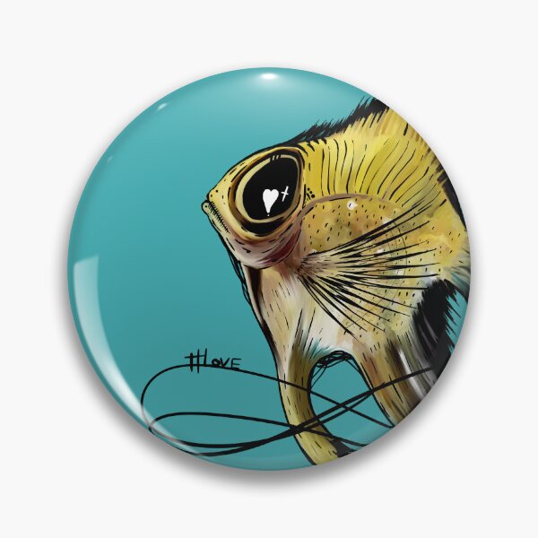 Item preview, Zombie angelfish designed and sold by EMMJ-ART.