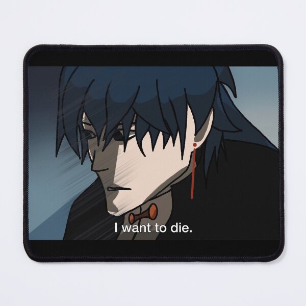Item preview, Blade "I Want To Die" Meme designed and sold by Heythur.