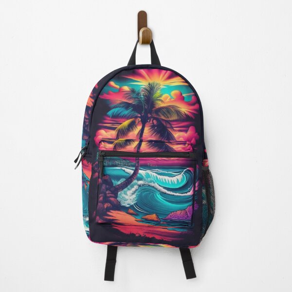 Item preview, Palm Eclipse Tropical Sunset designed and sold by GleamingGiant.