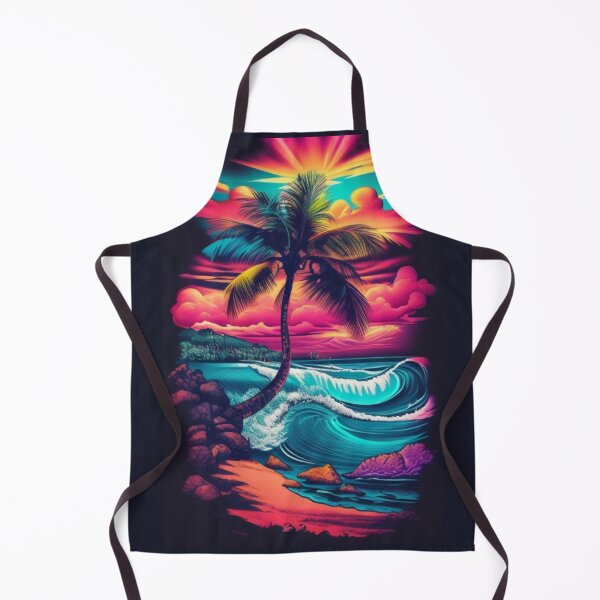 Item preview, Palm Eclipse Tropical Sunset designed and sold by GleamingGiant.