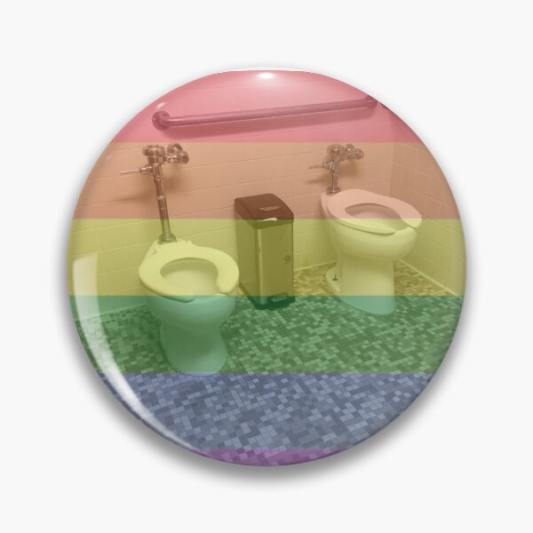 Item preview, gay pride toilets designed and sold by meuliasshop.