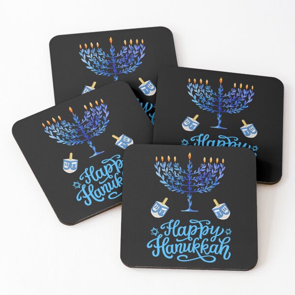 Item preview, Happy Hanukkah Menorah Dreidel Festival of Lights designed and sold by Luckydesign1975.