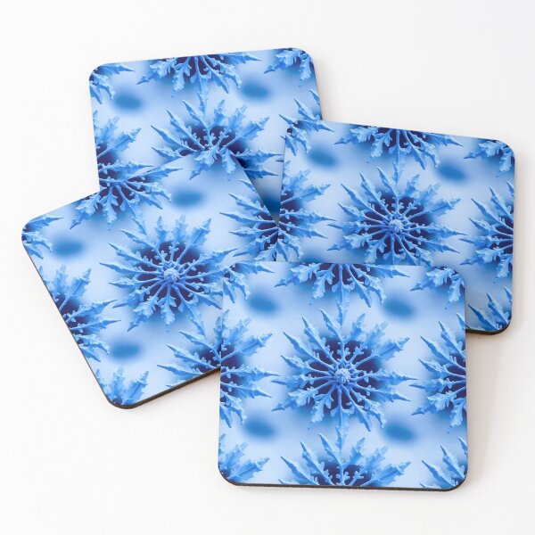 Item preview, Blue Snowflake Ice Bloom designed and sold by TheLastGarden.