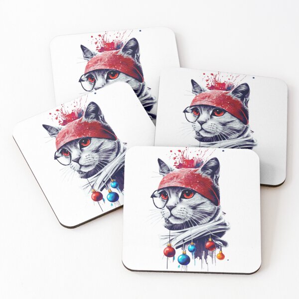 Item preview, cat christmas lights designed and sold by pandk25.