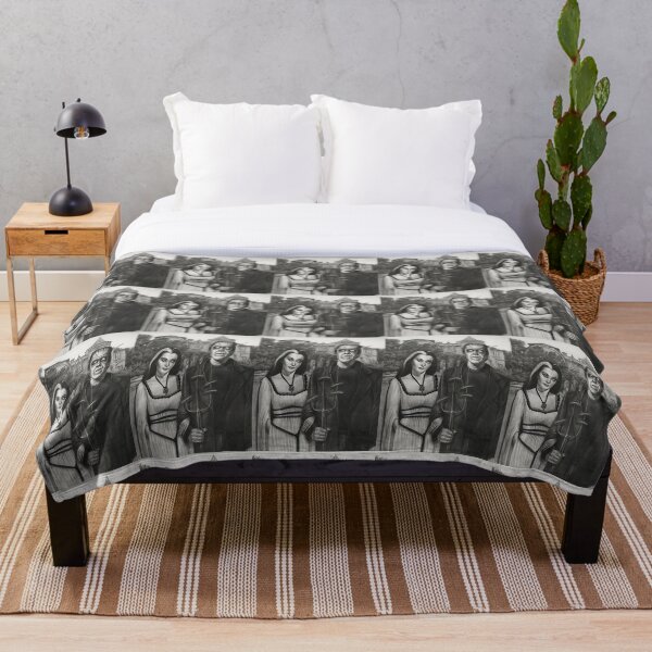 Meet the Munsters Throw Blanket